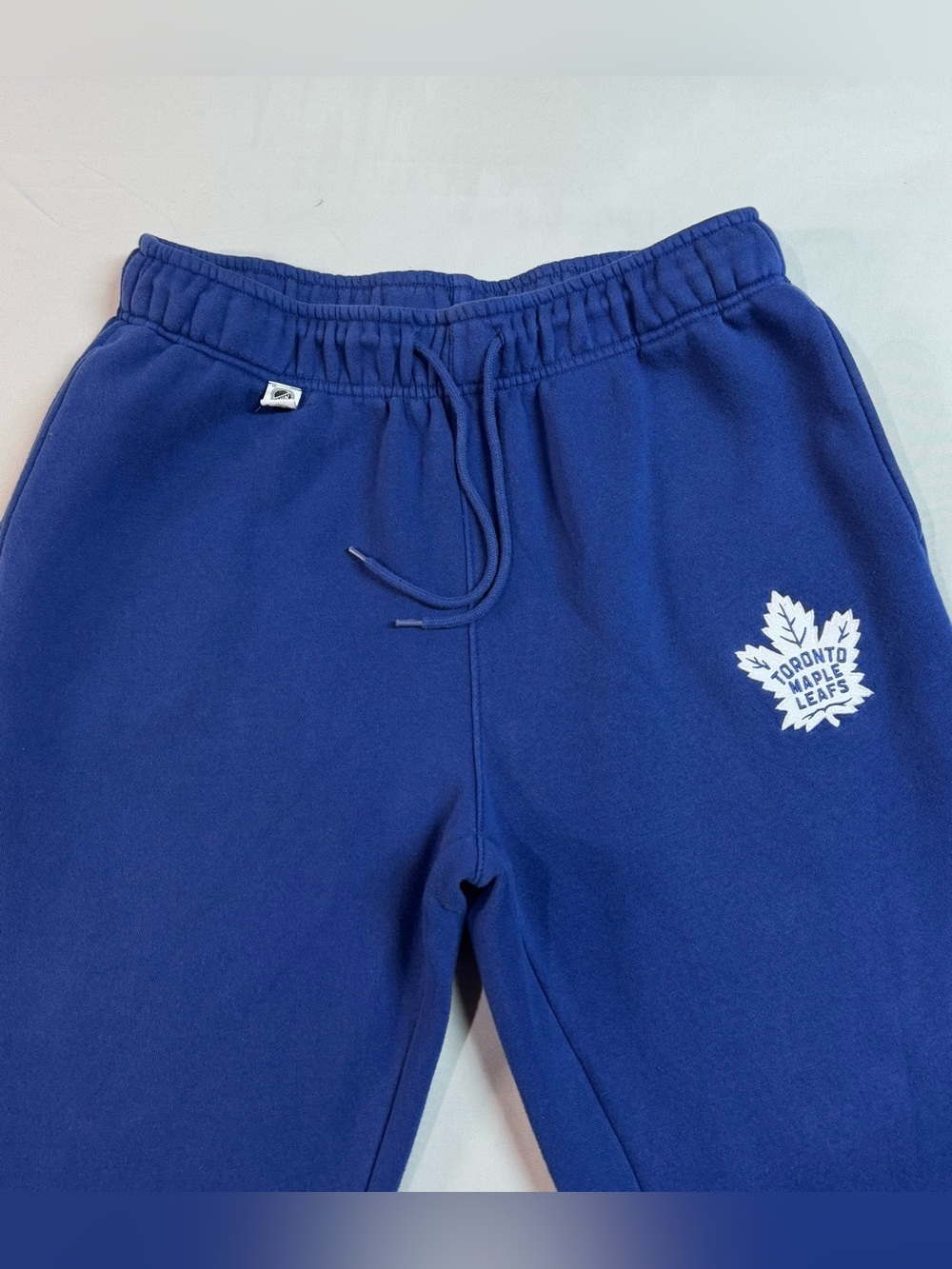 NHL Toronto Maple Leafs Men's Blue Jogger Sweatpants with Drawstring Size M - Picture 3 of 4